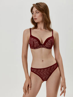 CONTE Бюстгальтер TATOUAGE RB1040 бордо  фото 3