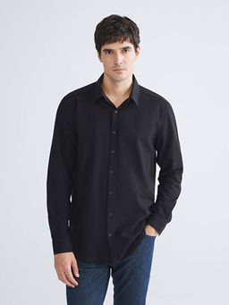 Slim Fit Uzun Kollu Erkek G?mlek