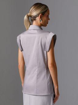 Блузка с расширенной линией плеч - Stilla фото 4