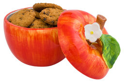 Банка д/печенья 1,5 л 17*17*17 см "Яблоко"