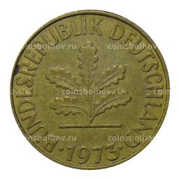 10 пфеннигов 1973 года F Германия