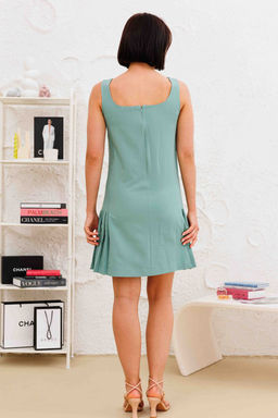 Платье AURA 3259-164 шалфей  фото 3