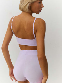 MY Топ двойной на тонких бретелях жен. хлопок DT203