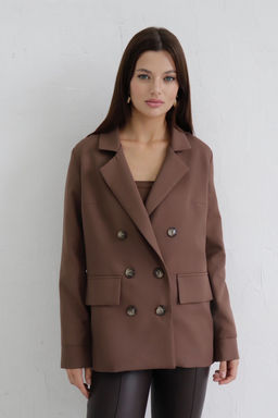 Двубортный жакет с английским воротником - Martichelli фото 142