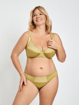 Infinity / Бюстгальтер с мягкой чашкой жен. Babetta оливковый - Infinity Lingerie фото 2