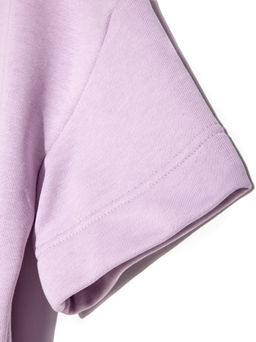 CONTE Ультракомфортное платье А-силуэта с аппликацией LPL 898 pastel lilac - Conte elegant фото 6