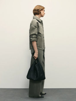 Джинсы wide leg с высокой посадкой / Zarina фото 7