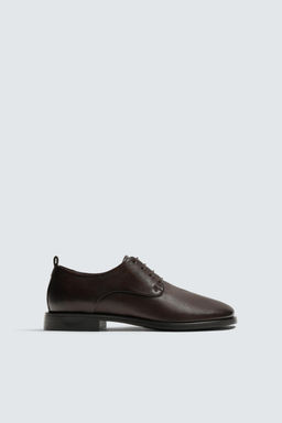 LEATHER LIMITED EDITION SMART SHOES - Zara фото 11