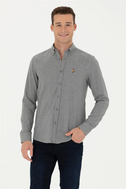 Мужская базовая рубашка из норки с длинным рукавом Неожиданная скидка в корзине - U.s. polo assn фото 3