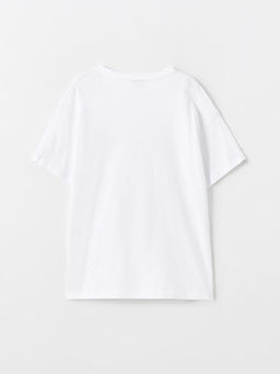 Bisiklet Yaka K?z ?ocuk Ti??rt - Waikiki фото 2