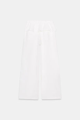 NYLON TROUSERS WITH OVERLAY WAIST - Zara фото 9