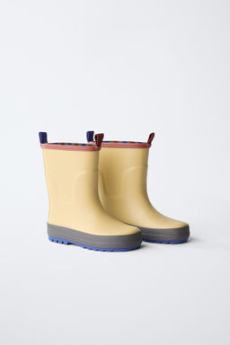 COLOUR BLOCK WELLINGTON BOOTS - Zara фото 2