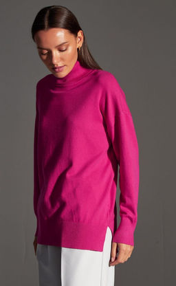 Водолазка F122-1507 fuchsiа - Fine joyce фото 5