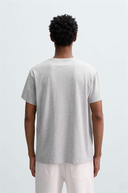 SLIM FIT SLOGAN T-SHIRT - Zara фото 3