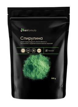 GF Спирулина порошок 500 гр - Greenformula фото 2
