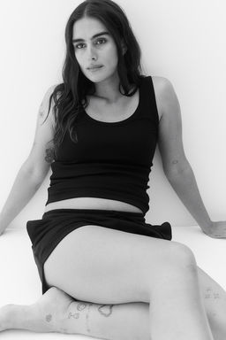 Camiseta de tirantes en canale