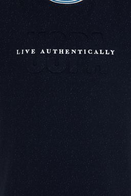 Мужская темно-синяя толстовка с круглым вырезом - U.s. polo assn фото 6