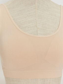 Balensiz Dolgusuz D?z Seamless Sporcu S?tyen