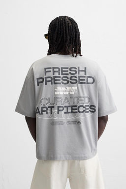 SLOGAN PRINT T-SHIRT - Zara фото 3