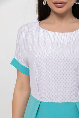 Платье Неотразимая (бирюза) П6057 - Lt collection фото 3