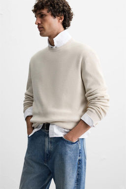 TEXTURED BASIC SWEATER - Zara фото 5