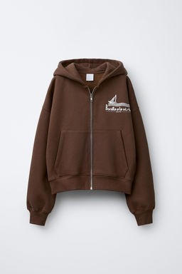 BONILLA A LA VISTA ® X ZARA HOODIE WITH ZIP  фото 9