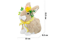 Пасхальное украшение 13*8,5*15,5 см "Зайка"