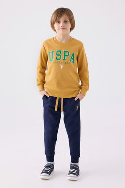 Erkek _ocuk Hardal Pijama Tak_m_ Sepette S_rpriz _ndirim