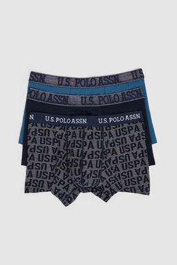Erkek Lacivert 3l_ Boxer Tak_m_ - U.s. polo assn фото 2