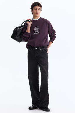 Sudadera estampada Loose Fit - H&m фото 6