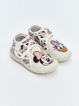 Minnie Mouse Bask?l? K?z Bebek Panduf