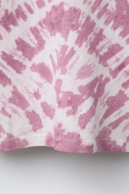 TIE-DYE PRINT T-SHIRT - Zara фото 4