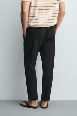 PANTAL?N CINTURA JOGGER CONFORT / Negro - Zara фото 12