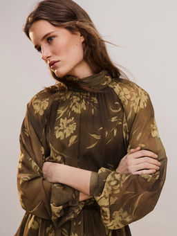 Платье мини с поясом / Zarina  фото 5