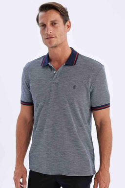 New Regular Fit K?sa Kollu Pike Polo Tisort - Defacto фото 8
