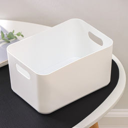 Корзина для хранения Joy, 2.3 л, 23×16×12 см, пластик, белая