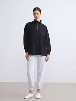 Beli Lastikli Kad?n Kal?n Jogger E?ofman Alt?