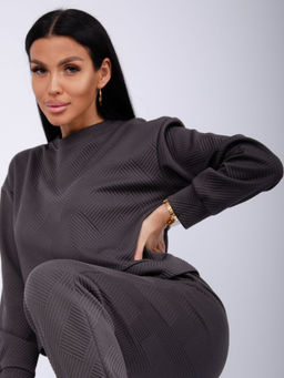 Костюм Богема 3, жаккард - Малина фото 68