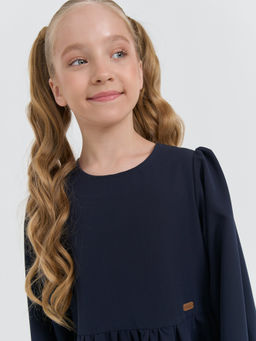 Платье Темно-синее 7+ - Bungly фото 10