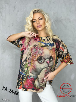 Футболка женская с рисунком - Bruno фото 6