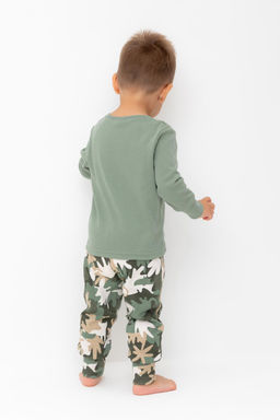 К 1541/24/милитари,тропический камуфляж пижама дет