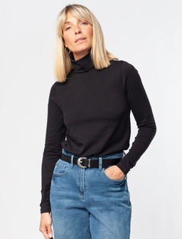 VILATTE / Водолазка из премиального хлопка с эластаном