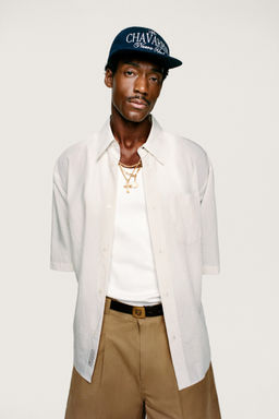 CAMISA OVERSIZE FIT RAYAS WILLY CHAVARRIA X ZARA / rayas фото 2