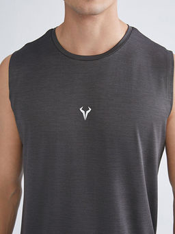 Bisiklet Yaka Erkek Kolsuz Ti??rt