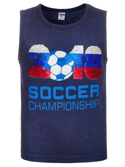 Майка синий W53701