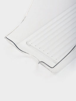 Контейнер для холодильника, 34×14.5×10 см, пластик, прозрачный