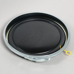 Бочка пищевая, 127 л, пластиковая, с крышкой, синяя, Open Top