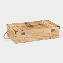 Ящик для хранения вина Доляна «Ливорно», 35×20 см, на 2 бутылки