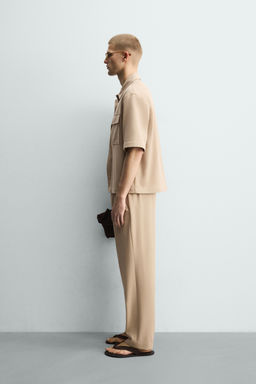 PANTAL?N REGULAR FIT CONFORT / Beige