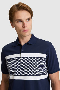 Erkek Lacivert Regular Fit Polo Yaka Ti__rt - U.s. polo assn фото 2